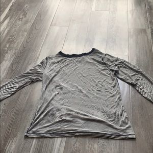 Striped long sleeve shirt